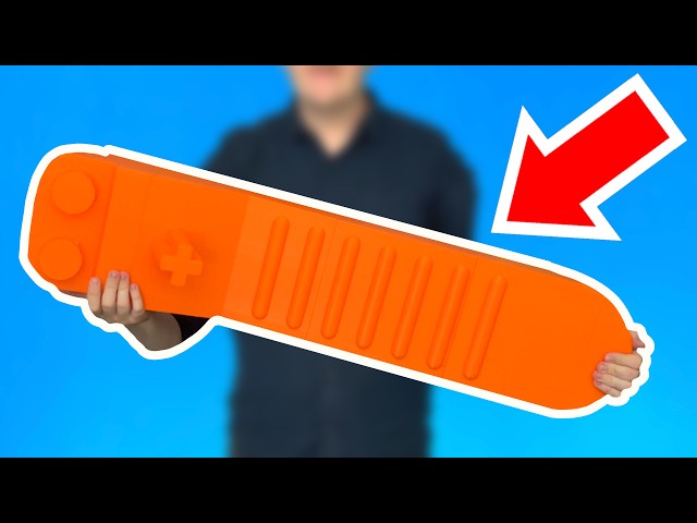 I Made 100 GIANT LEGO-style Pieces