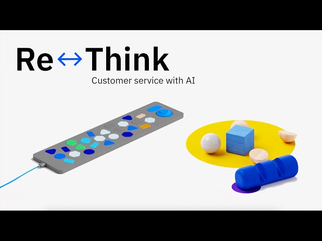 Rethink customer service with AI