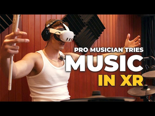 Pro Musician Tries Music In VR For The First Time