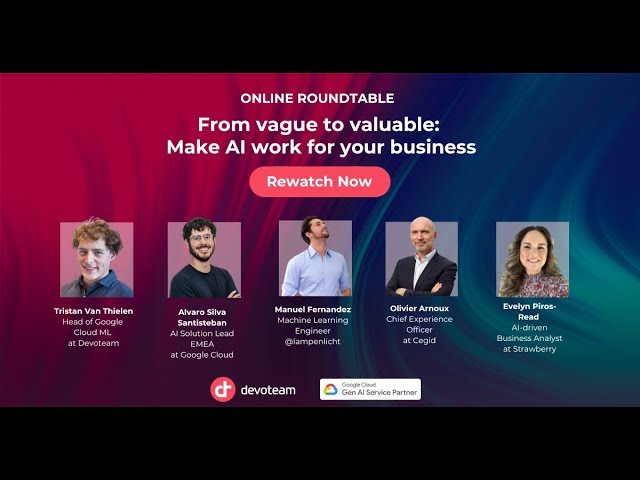 From vague to valuable: Make AI work for your business