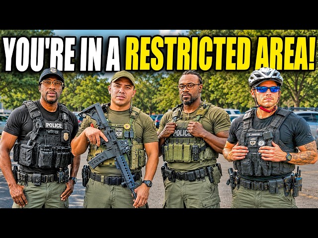 Federal Security Demands ID At Secret Government Building! Journalist Wasn't Even Trespassing!