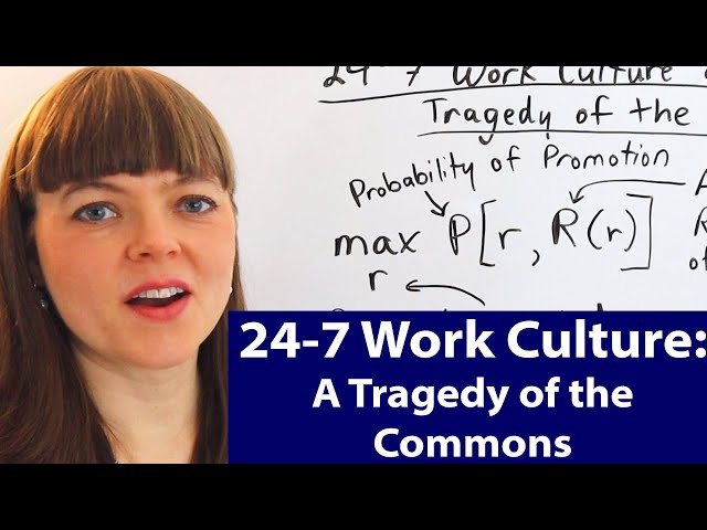 Why the 24-7 Work Culture is a Tragedy of the Commons