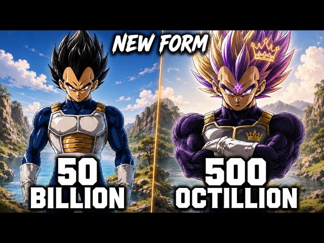 I Created a NEW Vegeta Form That Doesn’t Exist! 🔥 | Royal Dominion
