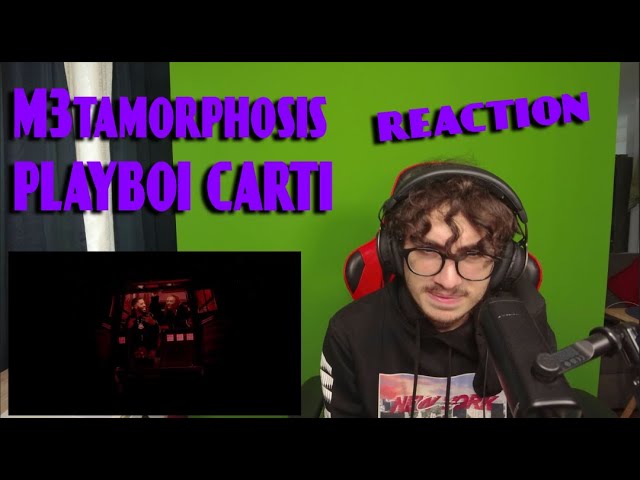Playboi Carti ft. Kid Cudi - M3tamorphosis | MUSIC VIDEO REACTION