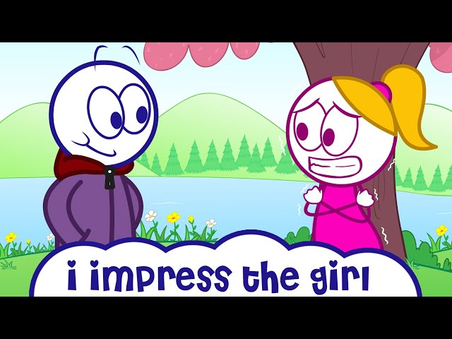 i impress the girl/ Cartoon Funny Animated Short/ Stickman Animated Video