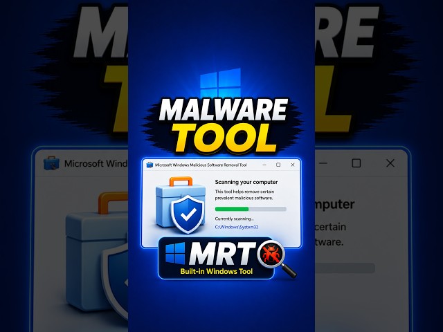 Windows Has a Malware Removal Tool You’ve Never Used — MRT
