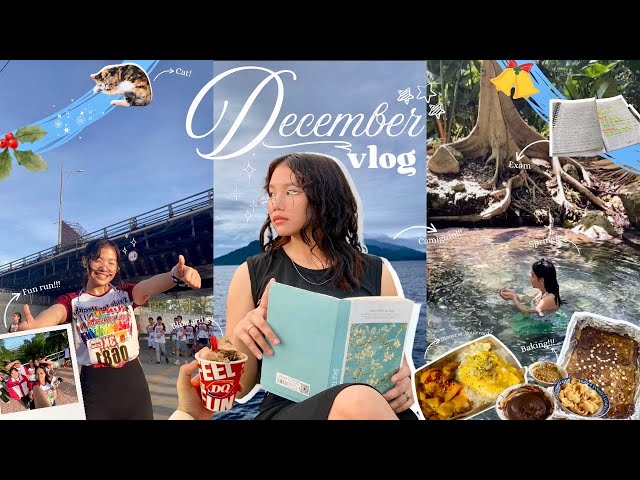 ~ ୨୧ DECEMBER VLOG || 16: Fun run, Boulevard, Camiguin, Baking, Caroling, Exam, Hangouts etc! 🎄🍪✨