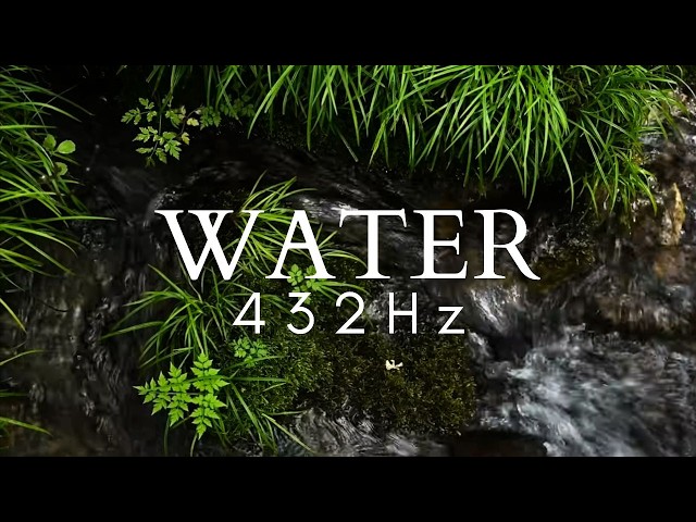 Purest Sounds of Water for INSTANT Sleep ❘ ASMR Water ❘ 10HRS