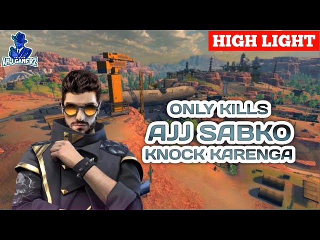 ONLY RED STREAM HIGH LIGHTS || FREE FIRE || AMJGAMERZ