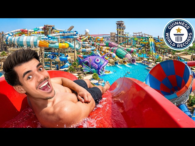 I Went to the Guinness World Records Waterpark!