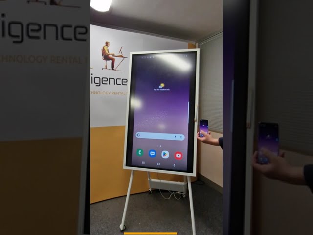 Share to a big screen from your own device ( Phone / Tablet)