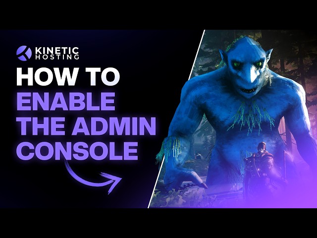How to Enable the Console on your Valheim server!