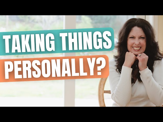 Stop Taking Things Personally in Codependency Recovery