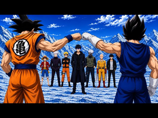 Goku Vegeta vs All Anime Charcter | Animation Explainer |