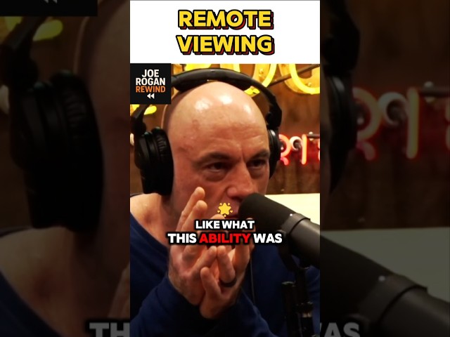 The CIA Was Terrified of This Psychic Ability 👁️🧠 | Joe Rogan on Remote Viewing & Secret Experiments