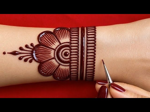 Beautiful Jitiya Special Mehndi Design। Simple Mehndi Designs। Front Hand Mehndi Design।Mehndi 