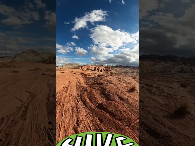 Fire Wave Short at Valley of Fire State Park, NV(Hike 360° VR Video)