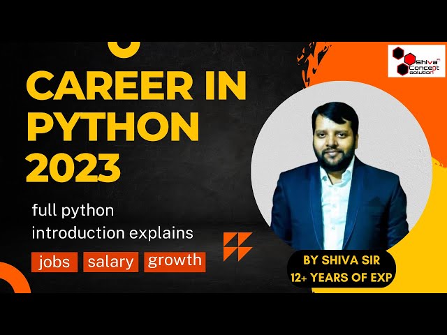 CAREER IN PYTHON 2023 | FULL DETAIL INTRODUCTION OF PYTHON |SALARY IN PYTHON | JOB IN PYTHON