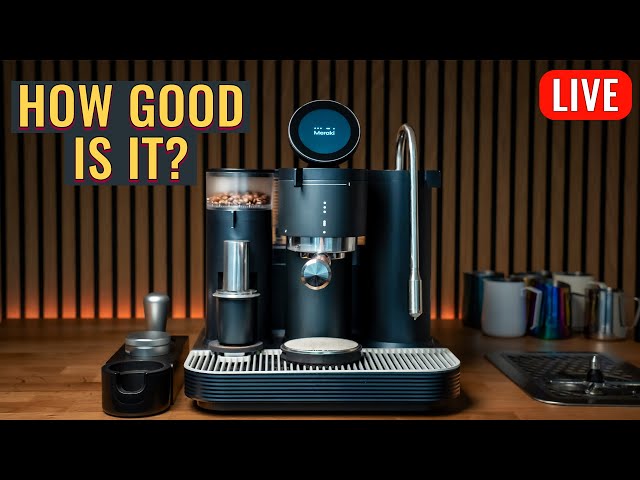 Meraki Espresso Machine Q&A And Latte Art Practice [LIVE]
