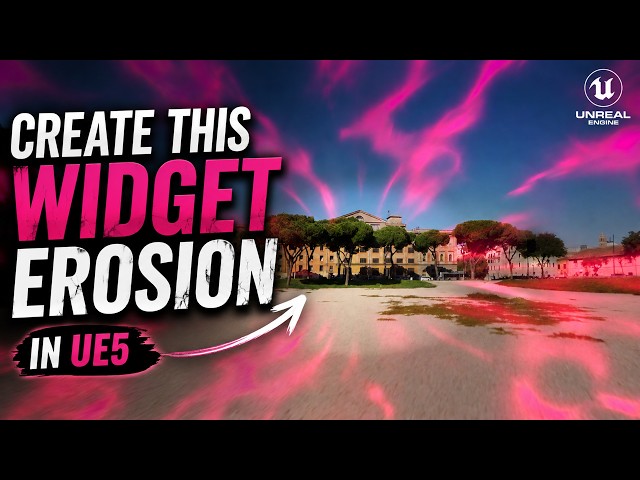 UE5 UI Widget Erosion VFX - Tutorial