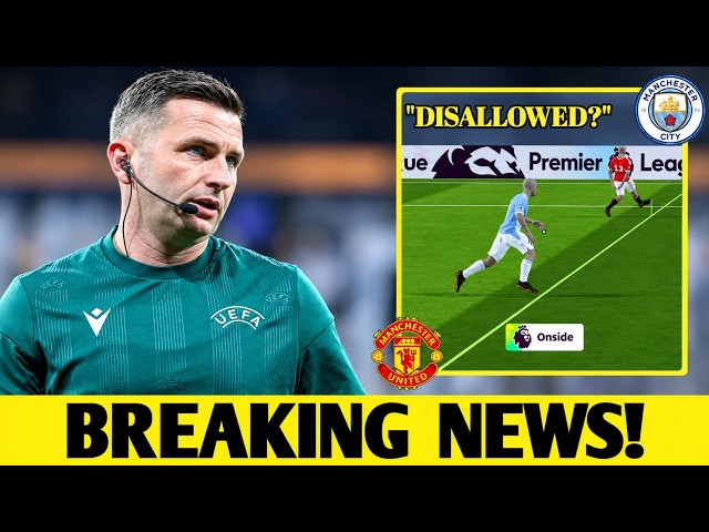 MICHAEL OLIVER BREAKS SILENCE AFTER VAR CONTROVERSY ON MANCHESTER DERBY! MAN UNITED NEWS