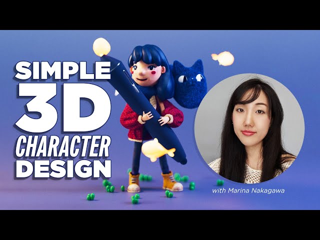 Simple 3D Character Design Using Cinema 4D
