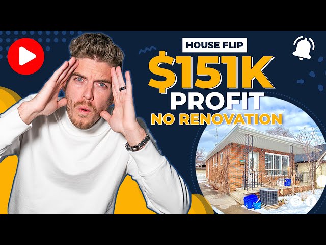 BEST House Flip in Ontario! No Renovations! ($151K PROFIT)