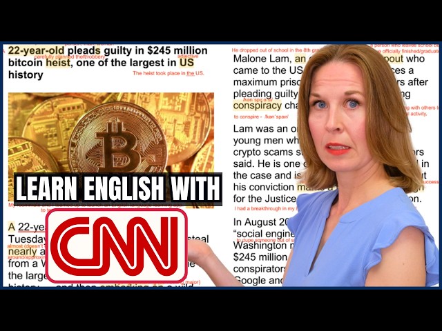 $245 Million Bitcoin Heist - Improve Your English Vocabulary with the News