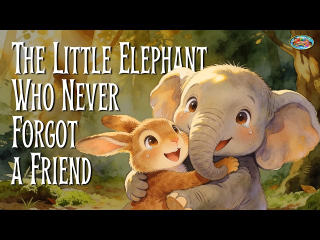 The Little Elephant Who Never Forgot a Friend | Bedtime Story for Kids | Animal Fables