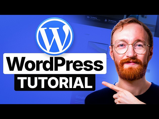 WordPress Tutorial for Beginners (2026) | Step-by-Step
