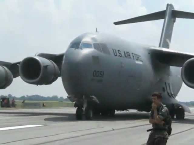 C-17 Reverse Thrust!