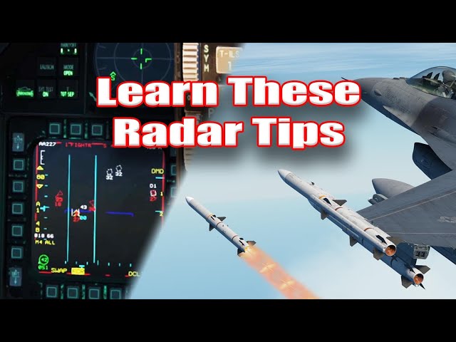 Falcon BMS 4.38 F-16 Radar Tutorial and Tips