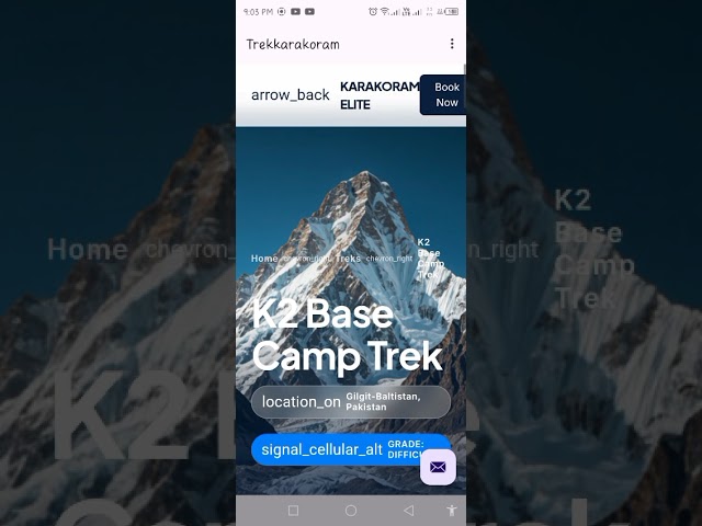 Elite Karakoram – Trekking Mobile App UI/UX Case Study
