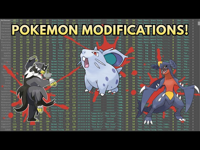 Pokémon Rom Hacking for Newbies: Pokémon modifications! Hex Maniac Advanced Tutorial.