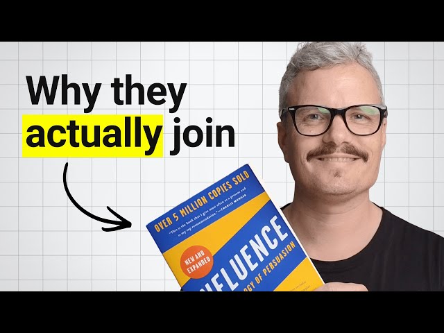 I struggled to grow my community until I read this book (now members join daily)