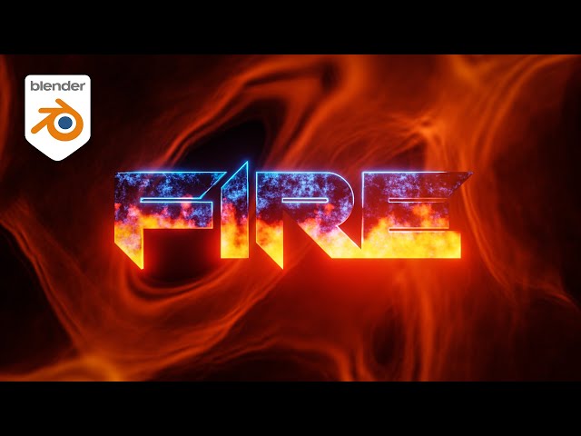 Create A Glowing Hot Text Animation in Eevee (blender Tutorial)