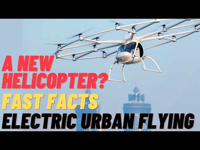 A helicopter alternative? Quick facts and info about the Volocopter multicopter electric aircraft