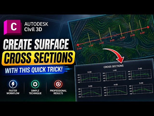 Create Surface Cross Sections in Civil 3D with This Quick Trick!