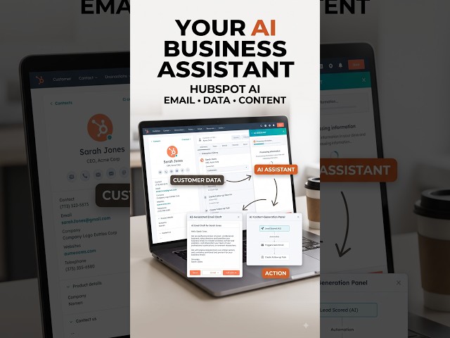 HubSpot AI Assistant: Let AI Handle Your Everyday Marketing & Sales Tasks #HubSpotAssistant