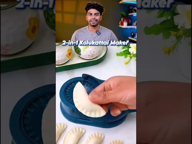 Kolukattai making using mould 🔥 This gadget is awesome. 😍 How to make Kolukattai #trending #shorts