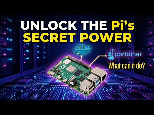 Raspberry Pi 5 Just Got Better — Install Docker & Portainer the EASY Way | Guide with HAVOK