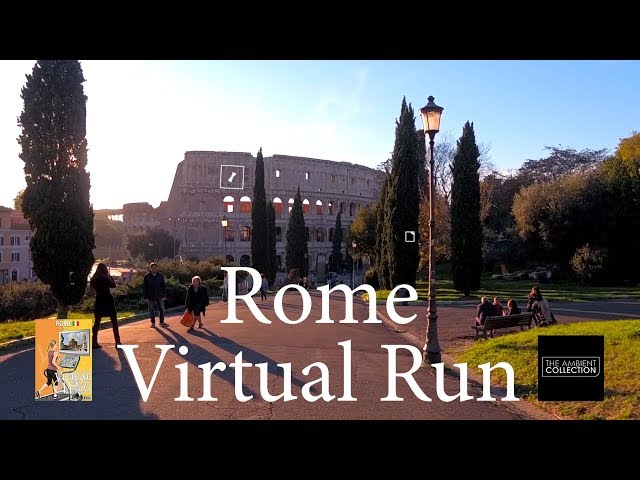 Rome Italy Virtual Run from World Nature Video