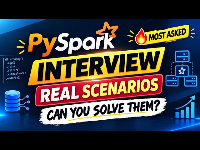 Part 02 | PySpark Scenario-Based Interview Questions 🔥