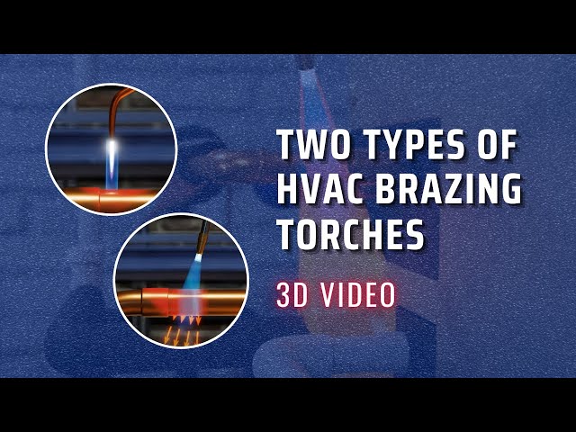 Two Types of HVAC Brazing Torches (3D)