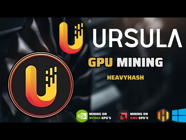 Ursula (URSA) - GPU Mining - HeavyHash - A Step-by-Step Guide