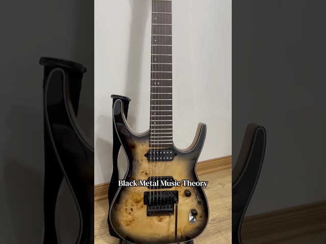 Black Metal Music Theory - Diatonic Dyads #blackmetal #metal #guitar #riffs #music