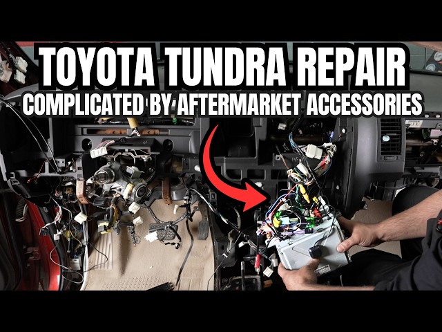 Toyota Tundra Repair Gets Complicated by Aftermarket Accessories