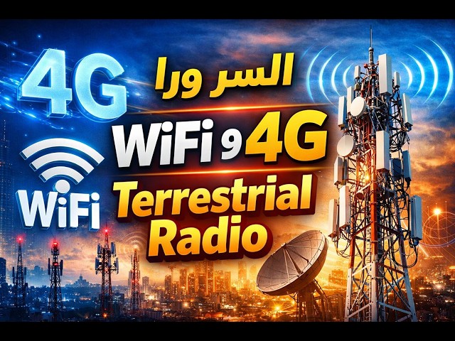 إزاي الإنترنت بيمشي في الهوا؟ Terrestrial Radio ببساطة