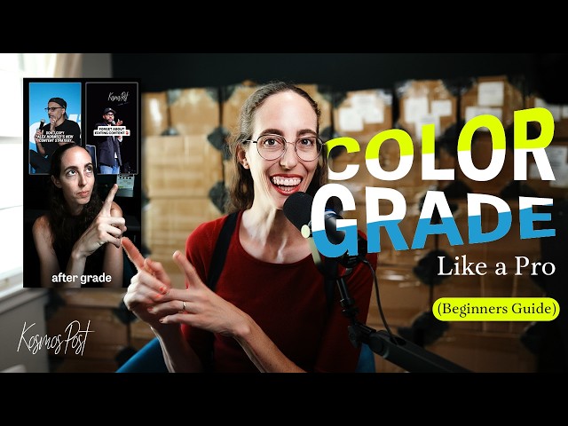 How to Color Grade like a Pro in 3 Minutes (Easy & Complete Tutorial)
