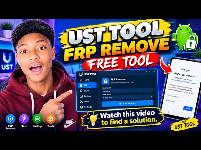 UST TOOL FRP REMOVE FREE SETUP BY AHMAD K BUSH GSM 